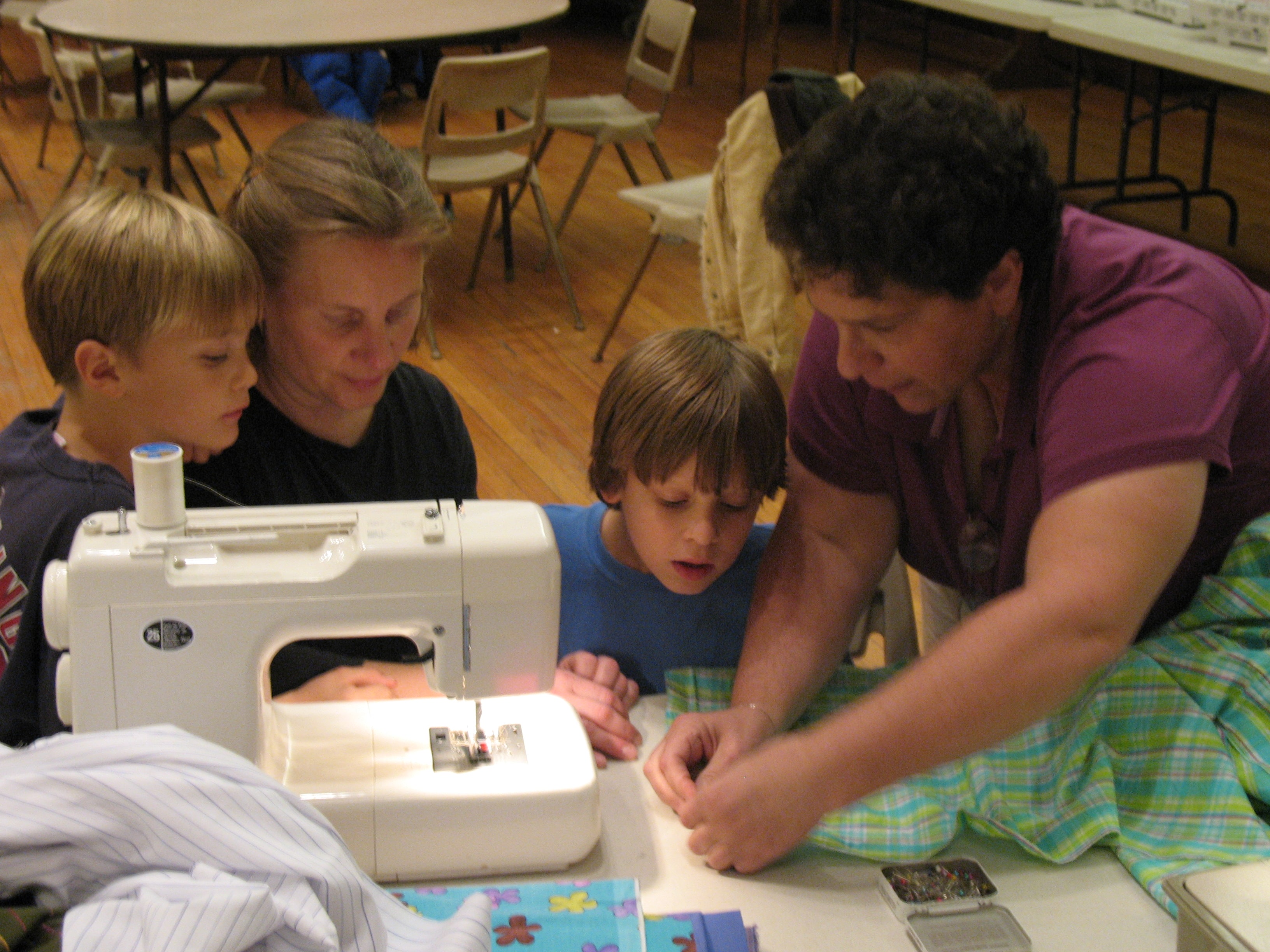 kids sewing People Members