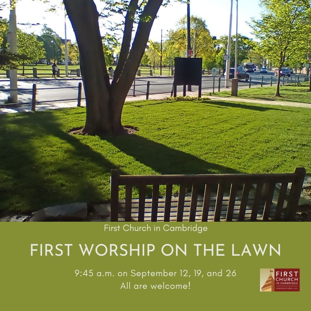 Outdoors First Worship on the Lawn