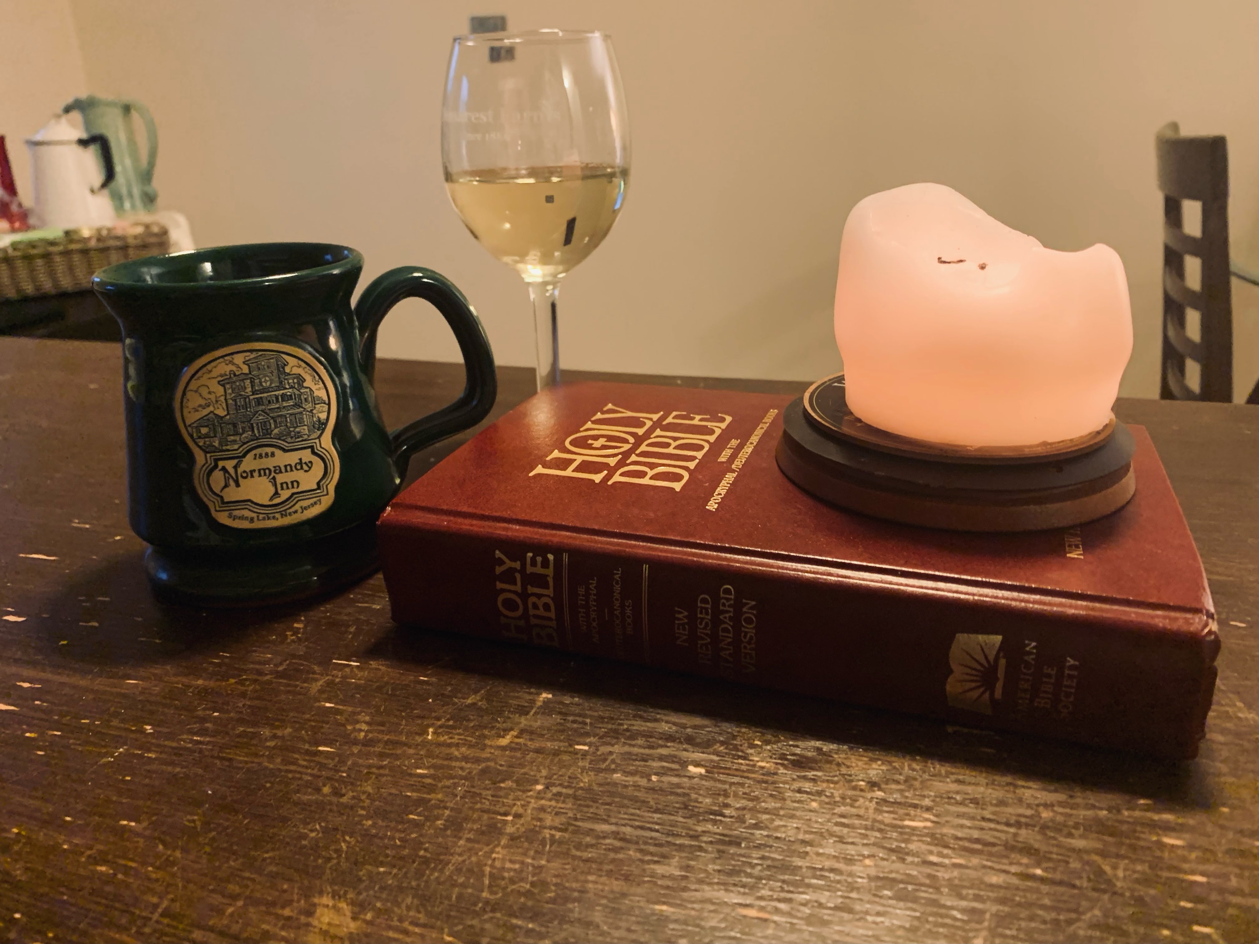 Stock image, religious, hanging out with god