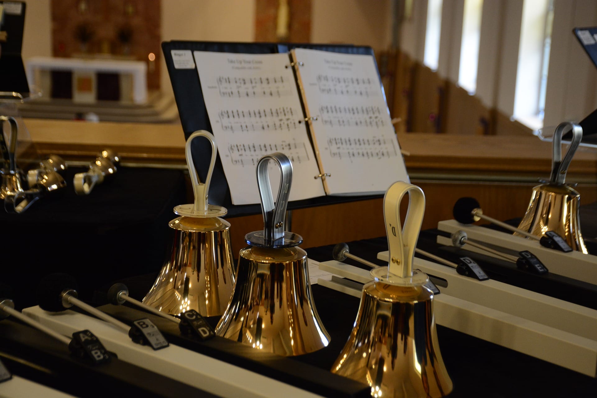 Bell Choir Rehearsal, Event, Music