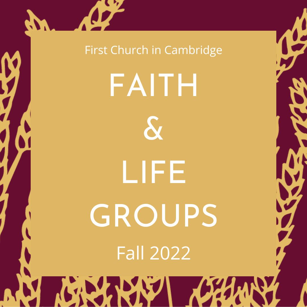 Event, Faith & Life Groups – Fall 2022