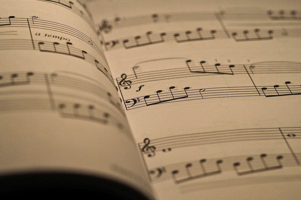 piano sheet music