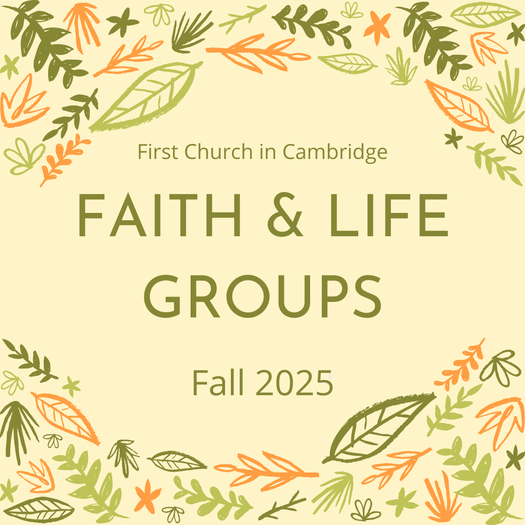 faith & life groups fall 2025